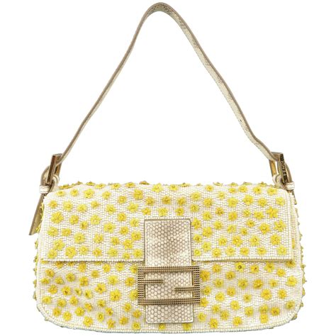 fendi baguette flower